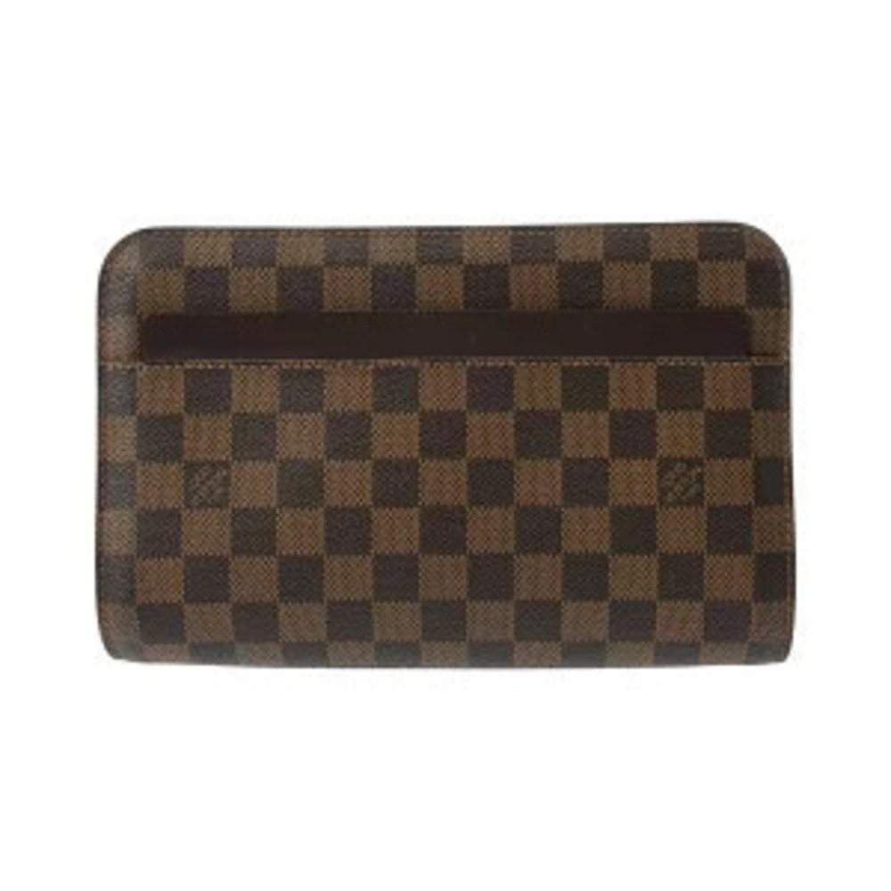 Louis Vuitton Damier Saint Canvas Shoulder Bag Brown